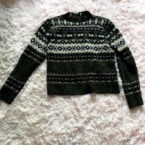 Warm 80s wool sweater